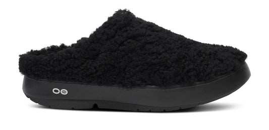 Women's OOcoozie Sherpa Mule - Black