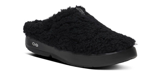 Women's OOcoozie Sherpa Mule - Black