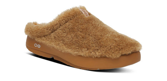 Women's OOcoozie Sherpa Mule - Cafe Spice