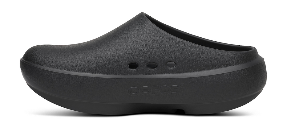 Men's OOcloog PLUS - Black – oofos.co.nz